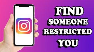 How to Know If Someone Restricted You On Instagram (2024)