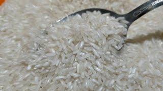 ASMR RAW lokcal RICE EATING SOUNDS makan beras mentah porsi banyak suapan FULL