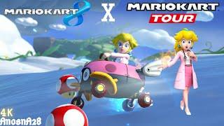 Mario kart 8: Dr. Peach From Mario Kart Tour [4K]