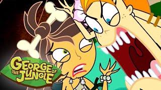 Magnolia, Queen Of The Jungle  | George of the Jungle | 2 Hour Compilation | Cartoons For Kids