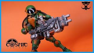 Four Horsemen Cosmic Legions T.U.5.C.C. HEAVY GUNNER (ISHCON FIRST RELEASE) Action Figure Review