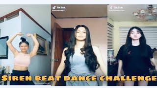 New Tiktok Dance Challenge-SIREN BEAT|Cute pinay compilation️