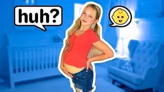 PREGNANT for 24 hours CHALLENGE!  Baby Bump Boot Camp!! *FUNNY*