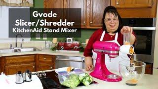 Gvode Slicer/Shredder Attachment for the KitchenAid Stand Mixer | Review and GIVEAWAY!