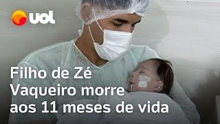 Filho de Zé Vaqueiro e Ingra Soares, que nasceu com síndrome de Patau, morre aos 11 meses