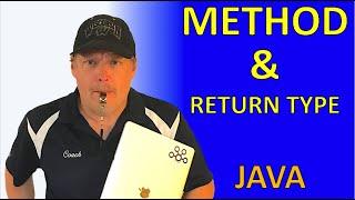 #3 - Method & Return Type