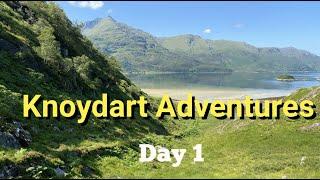 Knoydart Adventures, Day 1: Kinloch Hourn to Barrisdale Bay