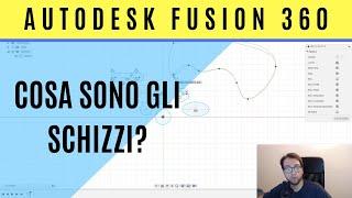 Cosa sono gli Schizzi su Autodesk Fusion 360?