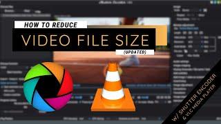 EASY way to Reduce Video File Size! | Shutter Encoder & VLC Media Player(Updated)