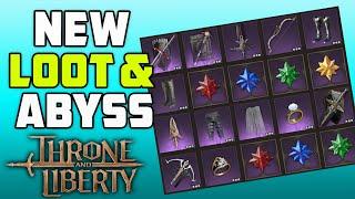 New Abyss Dungeons and Tier 2 Loot Added today Throne and Liberty