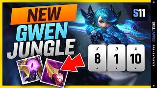 Challenger Shows You Why GWEN JUNGLE Is Being Spammed By Pros - Gwen Jungle Guide Season 11