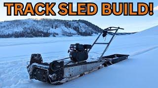 DIY Track Sled From Start to Finish- Ice Fishing Machine!!!