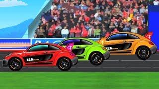 Sports Car | Kids Car Race | Racing Car | baby videos