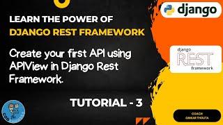 Create your First POST API using APIView in Django Rest Framework || DRF Tutorials || Tutorial - 3