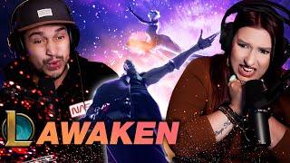 REACTING TO AWAKEN - League of Legends cinematic - THIS LOOKS INCREDIBLE!
