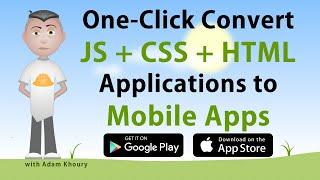 One Click Convert Web App to Mobile Application