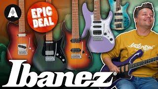 Up to £700 off on Japanese Made Ibanez Guitars? - EPIC DEALS on AZs, 7-Strings, Basses & More!