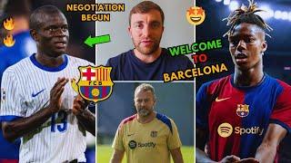  JUST IN NICO WILLIAMS TO BARCELONA  BARCELONA ALSO IN TALKS FOR N'GOLO KANTÉ  BARCELONA UPDATE
