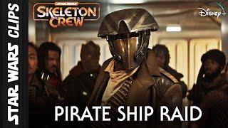 Pirate Raid Opening Scene (Skeleton Crew) | Star Wars Clips