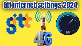 how to change Access Point & 3g 4g internet settings for gtt