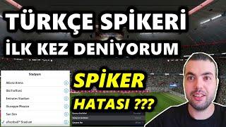 TÜRKÇE SPİKERİ İLK KEZ DENİYORUM ! STADYUMLAR ve TÜRKÇE SPİKER (SPİKER ÇALIŞMAMA ÇÖZÜMÜ) eFootball