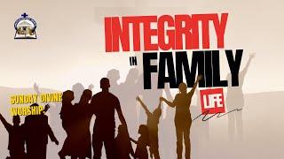 Divine Worship Service: Integrity In Family Life - June 30, 2024