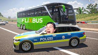 Polizeichef rastet wegen FLIXBUS aus! | Autobahn Polizei Simulator 3