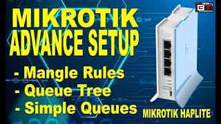 Mikrotik Anti Lag Advance Setup Mangles Rules, Queue Tree & Simple Queues