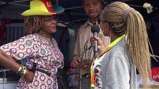 TELL Africans TV Host Talks To Shop Owners @ The African Festival 2017