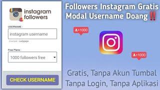 [no login] Cara Menambah Followers Instagram Tiktok Gratis Sepuasnya Tanpa Akun Tumbal‼️Tanpa Apk‼️