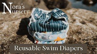 Nora's Nursery Reusable Cloth Swim Diapers Are Here!