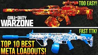WARZONE: New TOP 10 BEST META LOADOUTS After Update! (WARZONE Best Weapons)