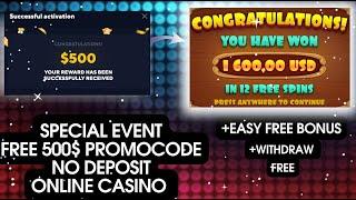 Claim Your FREE $500 Bonus for New Players | No Deposit Casino Offer | Free Bonus | Easy Withdrawals