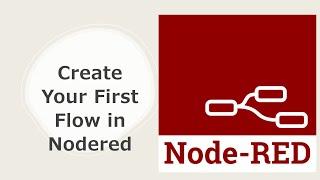 How to create a flow in nodered