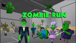 New ZOMBIE Speed Runs in all PlatinumFalls Scary Obby Games, Gran, Papa, Siren Cop, Mr Funny, Castle