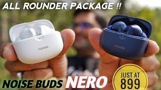 Noise Buds Nero with Rubberized Finish  All Rounder Earbuds Under 1000 