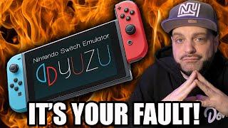 Yuzu RESPONDS After Nintendo Switch Emulator Takedown And Blames YOU!