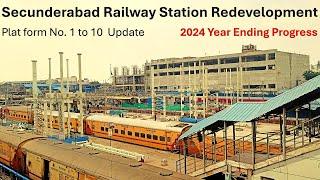 Secunderabad Railway Station Redevelopment ll 2024 year ending progress