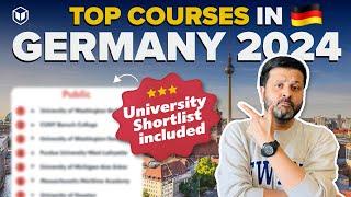 Best Courses in Germany for Indian Students 2024 | Study in Germany for Indians | Indians in Germany