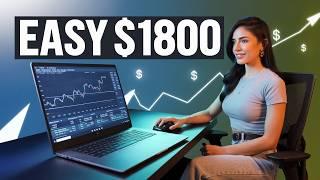 How Options Sellers Make Money ($1,800 EASY)