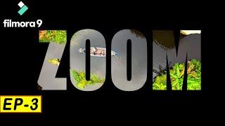 Zoom In & Out through Text Effect II Filmora 9 Tutorial II #onlycinematic