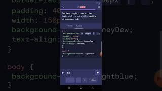 Transform ideas into websites! Styling Corners 2 CSS HTML  #html #coding #webdevelop #tutorial #css