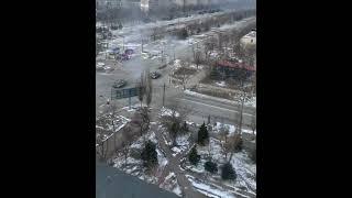 Tanks of Azov Battalion fighting in Mariupol