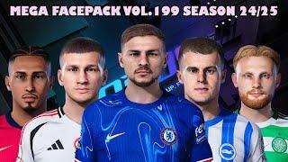 MEGA FACEPACK VOL.199 SEASON 24/25 - PES 2021 & FOOTBALL LIFE 2025