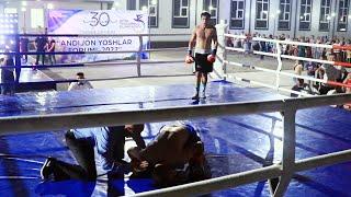 SUPER NOKAUT. ANDIJONLIK JAHONMUROD IMOMALIYEVDAN SUPER ZARBA | knockout