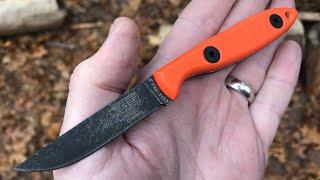 ESEE CR 2.5 Knife: Tiny Knife, Lots of Function - I Love This Thing - 1095 Steel, G-10 Handles