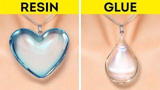 EPOXY RESIN VS. GLUE GUN | Fantastic Mini Crafts And Useful Life Hacks For Any Occasion