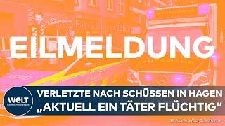 HAGEN: Verletzte nach Schüssen in Innenstadt – Frau schwebt in Lebensgefahr -zweiter Tatort Eilpe?