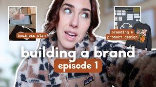 Building a brand from SCRATCH (brand strategy and logo design)