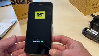 Cat S62 Pro Box Opening, English, UK. First impressions and info.